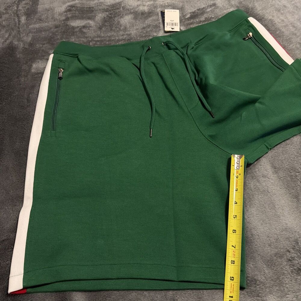 2XB POLO RALPH LAUREN Men's Green/red/white Shorts - Picture 11 of 11